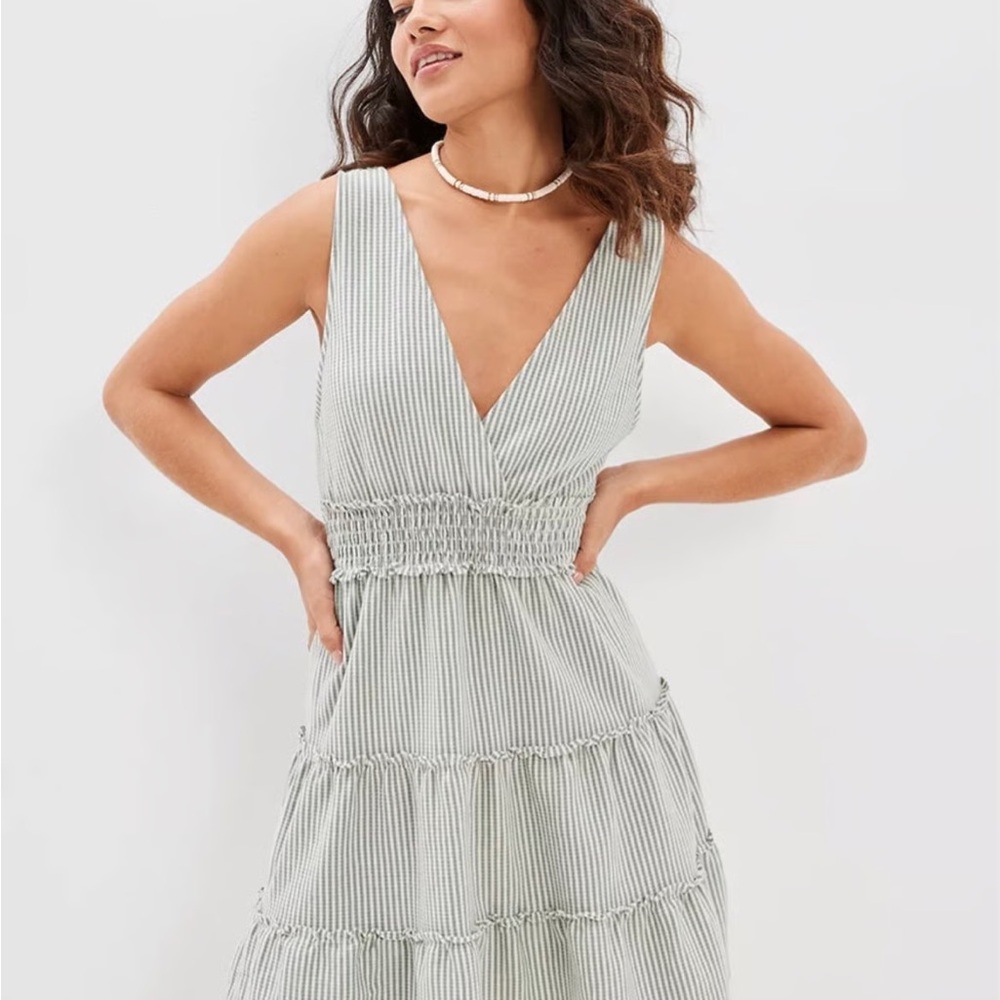 NWOT Soft and Simple Striped Sleeveless Dress